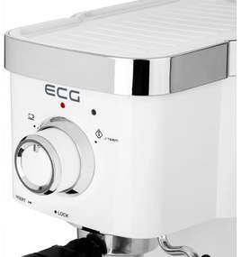 ECG ESP 20301 White dźwigniowy ekspres do kawy,1,25 l, biały