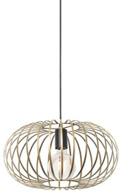 Designerska lampa wisząca złota - JohannaDesignerski Oswietlenie wewnetrzne