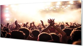 Szklany Panel Tłum na Koncercie
