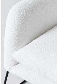 Biały designerski fotel MILAN