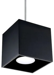 Kwadratowa lampa wisząca czarny M9-N97