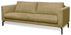 Musztardowa sofa 216 cm Gomero – Scandic