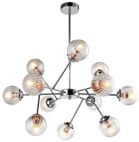 Duża lampa wisząca do salonu - 3X K119 G9-A89