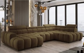 Narożnik BULL XL Prawostronny z elektryczną funkcją regulacji tkanina Salvador 10 WERSAL