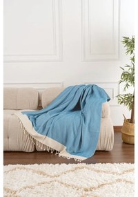 Turkusowy koc 150x200 cm Baliksirti – Mijolnir