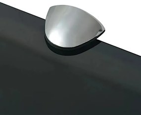 Solidna czarna półka szklana 60x10 - Imker