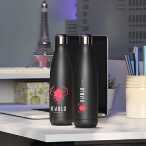 Butelka termiczna 500 ml z motywem Diablo, czarna