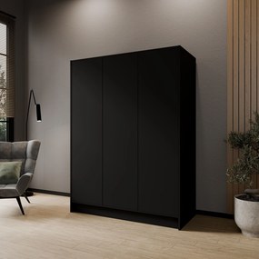 Szafa VELAR - Czarny / 150 cm