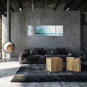 Obraz - Abstrakcyjny obraz olejny (170x50 cm)