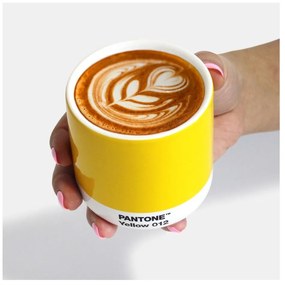 Żółty ceramiczny kubek 175 ml Cortado Yellow 012 – Pantone