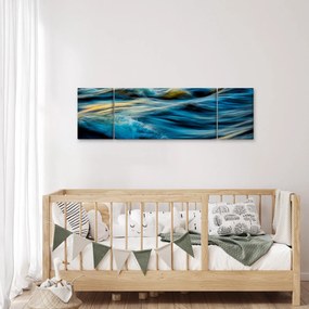 Obraz - Fale (170x50 cm)