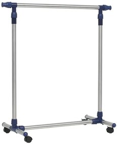 Srebrny Mobilny Nowoczesny Wieszak Na Ubrania K0-M23