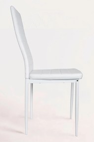 Pakiet 4 krzese Lauter ze sztucznej skóry