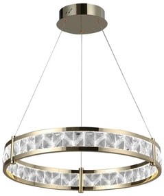 Ściemnialny żyrandol LED na przewodzie ENRIQUE LED/55W/230V 3000-6000K + pilot zdalnego sterowania