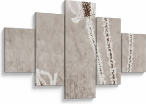 Obraz - Oset w zimie (125x70 cm)
