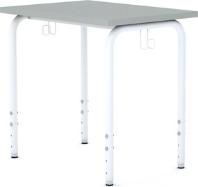 Regulowany stolik uczniowski do szkoły i przedszkola Simple prostokątny 70x50 cm