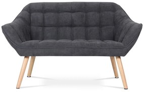 Dwuosobowa sofa AK-322 GREY2, szara