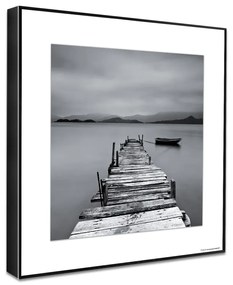 Obrazy zestaw 4 szt. 30x30 cm Silence by the Water
