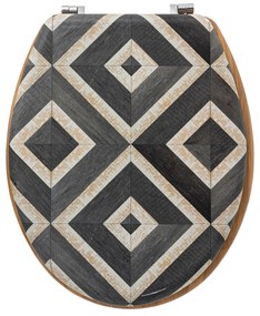 Deska sedesowa MOZAIK, 36 x 42,5 x 5,35 cm