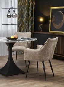 Okrągły stół z blatem ze spieku Manuel Halmar