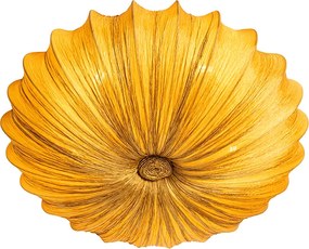 Designerska lampa sufitowa złota 60 cm 5-świateł - Plu