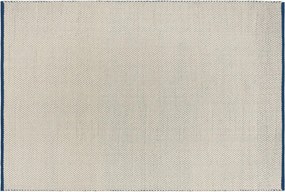 Niebieski/beżowy wełniany dywan tkany ręcznie 200x300 cm Lenu – noo.ma