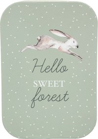 Pudełka ozdobne z pokrywą Leśni Przyjaciele, 3 sztuki