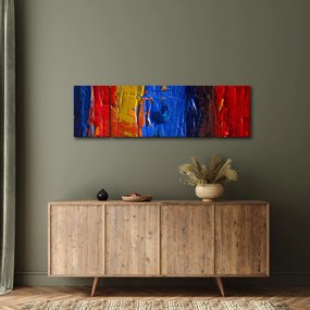 Obraz malarskich kolorów (170x50 cm)