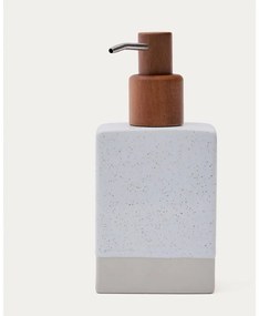 Kremowy ceramiczny dozownik do mydła 650 ml Careli – Kave Home