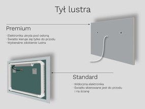 SMART LED lustro do łazienki z oświetleniem M4 premium + Samsung SmartPanel