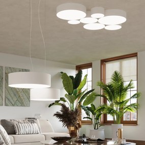 Biała lampa wisząca ø 35 cm Atis – Nice Lamps