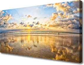 Zdjęcie na płótnie Spokojna Tafla Błękitu