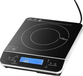 Przenośna Płyta Indukcyjna SucceBuy 2200 W, 9 Ustawienia Temperatury, Kompaktowa i Uniwersalna, Przenośna do Domu