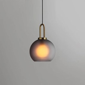 Lampa Sufitowa Wisząca Szklana Kula 20cm APP626-1CP