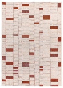 Ceglasto-kremowy dywan 80x150 cm Beruti – Universal