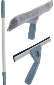 Zestaw do mycia okien z teleskopową rączką, max. 95 cm