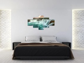 Obraz - Wodospady (125x70 cm)
