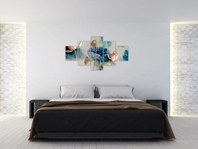 Obraz z kwiatami (125x70 cm)