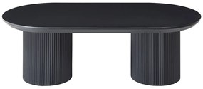 Stolik kawowy z MDF - Czarny - LORIMILA