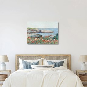 Obraz na szkle - Childe Hassam, Poppies,  Isles of Shoals, reprodukcje (70x50 cm)