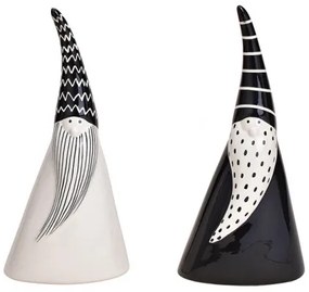 Zestaw 2 ceramicznych SKRZATÓW - różne rozmiary Wielkość: M
