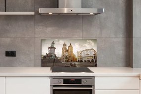 Szkło do Kuchni na Ścianę Krakowski Pomnik i Bazylika
