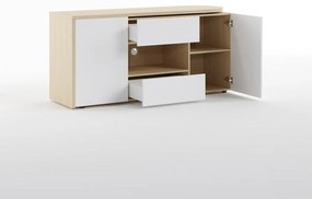 Biurko z blatem w dekorze dębu 48x159 cm Tango – TemaHome