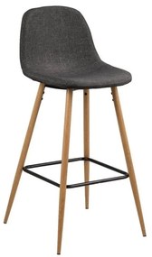 Szary/naturalny hoker 101 cm Wilma – Actona