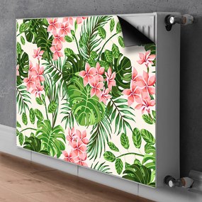 Maskownica dekoracyjna grzejnika Hibiskus