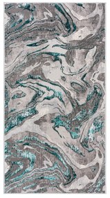 Szaro-turkusowy dywan 120x170 cm Marbled – Flair Rugs