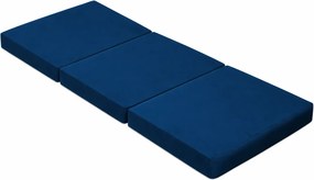 Materac 180/60 + Torba składany turystyczny tkanina Welur : Kolor tkaniny - VELVET - MG16, Rozmiar - 180/60/6, Typ tkaniny - Velvet
