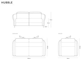 Zielony fotel Hubble – Windsor &amp; Co Sofas