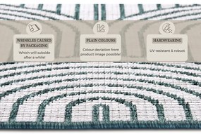 Zielony dywan odpowiedni na zewnątrz 200x290 cm Pangli Green – Hanse Home