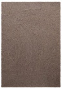Szarobrązowy wełniany dywan tkany ręcznie 200x300 cm Eleni Taupe – Hanse Home